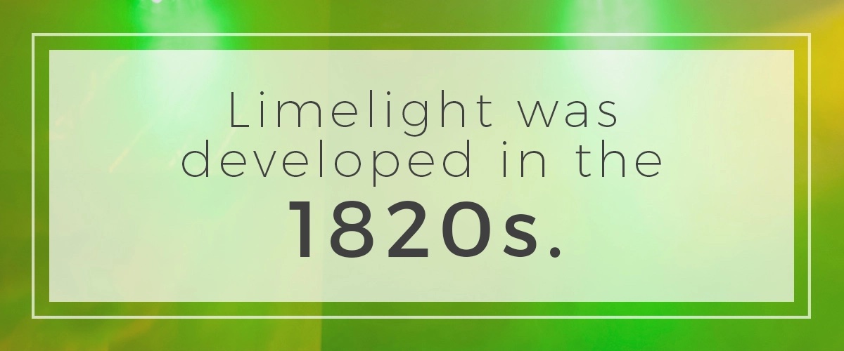 Limelight history of projector screens