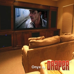 Draper 253344 Onyx with Veltex 119 diag. (58x104) - HDTV [16:9] - Grey XH600V 0.6 Gain 