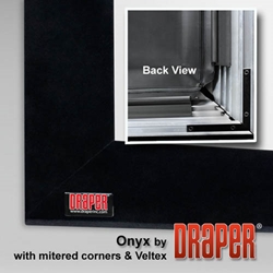 Draper 253306 Onyx 133 diag. (65x116) - HDTV [16:9] - Grey XH600V 0.6 Gain 