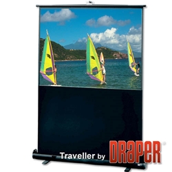 Draper 230120 Traveller 92 diag. (45x80) - HDTV [16:9] - Matt White XT1000E 1.0 Gain 