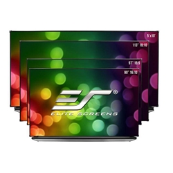 Elite Screens WB5X10HW1 WhiteBoardScreen Thin Edge 5X10 VersaWhite - 1.1 Gain