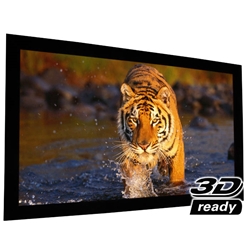 EluneVision 150" (74x131) 16:9 Reference Studio 4K AudioWeave Fixed 1.15 Gain Projector Screen 
