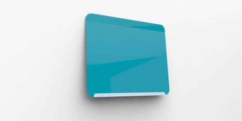 Ghent Ghent LWB2430BB 24x30 LINK Board Soft Blue Base/Bright Blue Face
