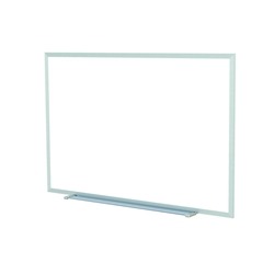 Ghent 48.5" x 48.5" Aluminum Frame Acrylate Whiteboard w/ 4 Markers & Eraser
