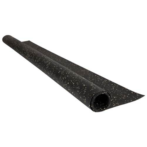 Ghent 4'X12' 1/16" Recycled Rubber Tack Roll - Tan Speckled