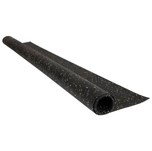 Ghent 4'X24' 1/16" Recycled Rubber Tack Roll - Tan Speckled