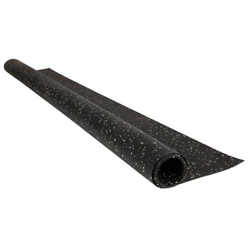 Ghent 4'X36' 1/16" Recycled Rubber Tack Roll - Tan Speckled