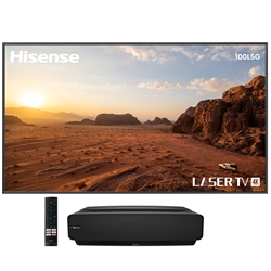 Hisense 90L5G Laser TV With 100 Inch Ultra Short Throw Projector Screen