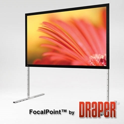 Draper 385107 FocalPoint (black) 193 diag. (95x168) - HDTV [16:9] - Matt White XT1000VB 1.0 Gain 