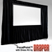 Draper 385140 FocalPoint (black) 255 diag. (135x216) -Widescreen [16:10] -CineFlex CH1200V 1.2 Gain - Draper-385140
