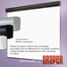 Draper 108241QL-Black Silhouette/Series E 120 diag. (69x92) - Video [4:3] - 0.9 Gain - Draper-108241QL-Black