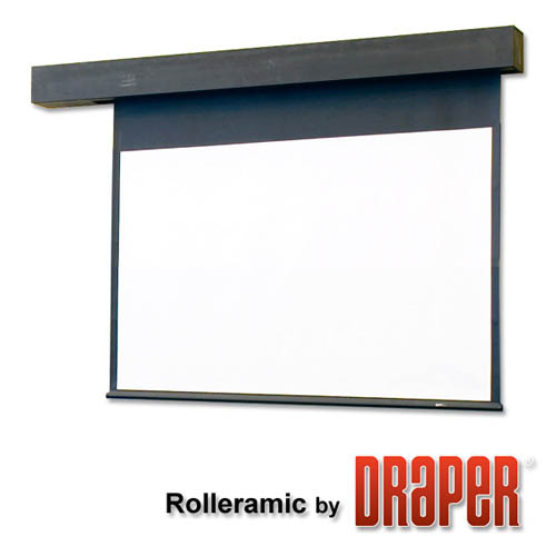 Draper Rolleramic 8 X10 154 Diag Projector Screen Square Format Matt White Fabric
