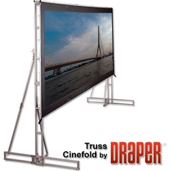 Draper Draper 221022 Truss-Style Cinefold Surface Only 360 diag. (216x288) - Video [4:3] - 1.0 Gain