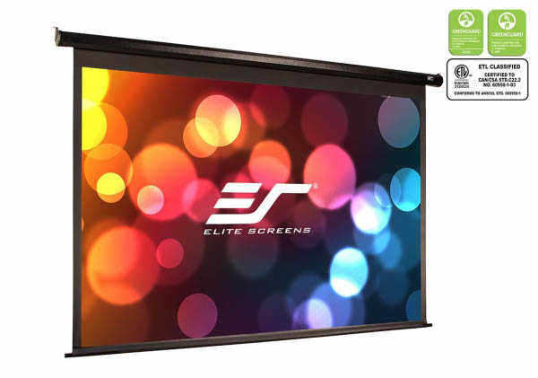 Elite ELECTRIC125H Spectrum 125 diag. (61.3x109) - HDTV [16:9] - MaxWhite 1.1 Gain 