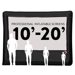 Elite Outdoor Movies Professional 10 Front/Rear Outdoor Inflatable Projector Screen - Professional10 