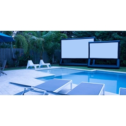 Epic Patio 150" diag. Silent Inflatable Screen Complete System 