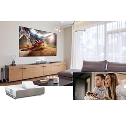 Epson LS500 EpiqVision UST 4K 100" Laser TV Projection System - White Projector 