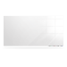 Ghent ARIASM48WH Aria 4'H x 8'W Magnetic Low Profile 1/4" Glassboard - Horizontal White - Ghent-ARIASM48WH