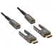 Metra AV HDMI AOC Cable 24Gbps Cl3 Rated 130Ft With Detachable Headshell