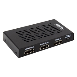 Metra AV CS-1X2HDMSPL5 HDMI Splitter with 1 Input and 2 Outputs - 18Gbps 