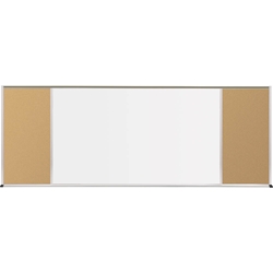 Best-Rite 404-10-PM-X2 Combination Boards - Whiteboard & Tackboards 