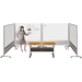 Best-Rite 661AG-DC DOC Mobile Room Partition & Display Panel - BestRite-661AG-DC