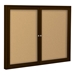 Best-Rite 94PC1-O Outdoor Enclosed Bulletin Board Cabinet - BestRite-94PC1-O