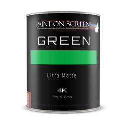Projection / Projector Screen Paint - Chroma Key Green Paint - Gallon 