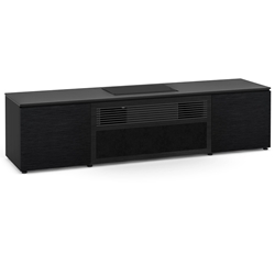 Salamander Designs Chicago 245 Cabinet for integrated Formovie Theater UST Projector - Black Oak - X/FMT245CH/BO 