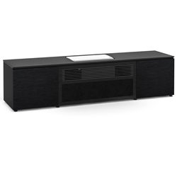 Salamander Designs Chicago 245CH Cabinet for integrated Samsung LSP7T UST Projector - Black Oak, Black Top - X/SMG7/245CH/BO 
